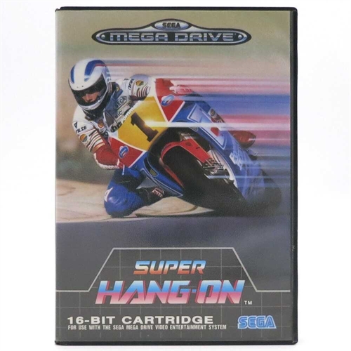 Super Hang-On - Komplet I Æske - Sega Mega Drive Spil (B Grade) (Genbrug)